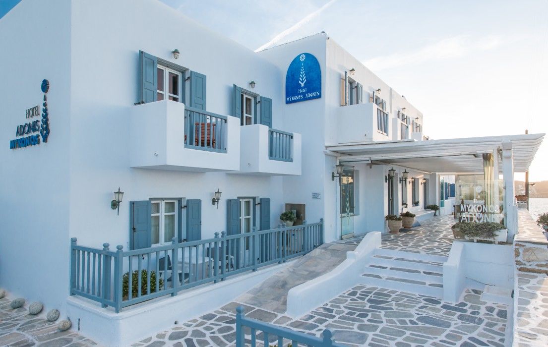 فندق أدونيس Mykonos Town المظهر الخارجي الصورة